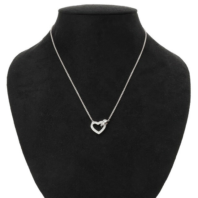 スワロフスキー SWAROVSKI 5636444 ラブリー クリスタル パヴェ ハート サークル インターロッキング ネックレス レディース アクセサリー ANSW00583L
