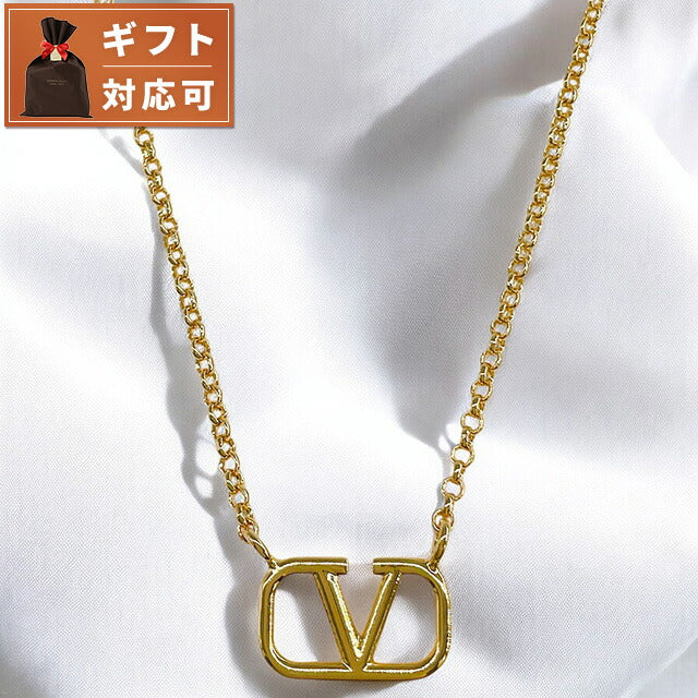 ヴァレンティノ VALENTINO 5W2J0Q37 MET CS4 Vロゴ シグネチャー メタル ネックレス ゴールド レディース アクセサリー VLOGO SIGNATURE NECKLACE ANVA00027L