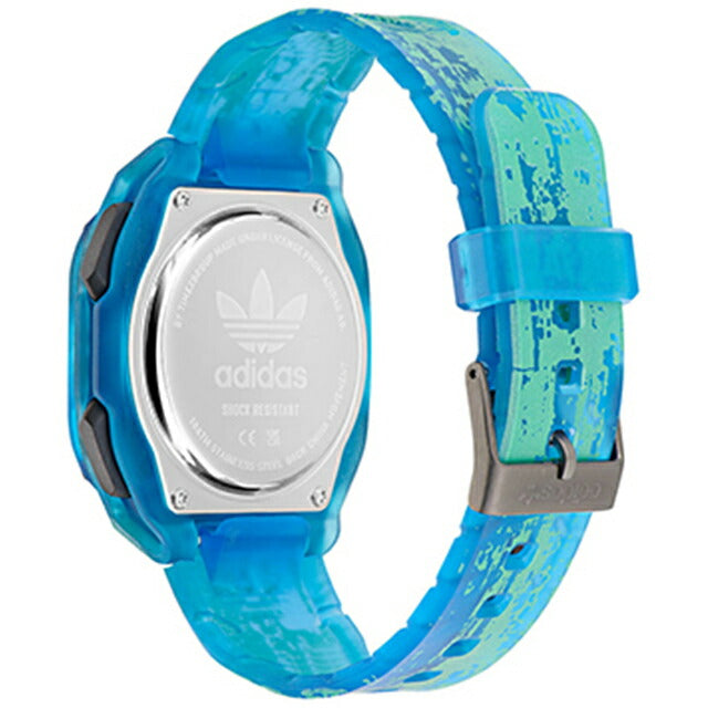 アディダス CITY TECH TWO GRFX クオーツ 腕時計 ブランド メンズ レディース adidas AOST24077 デジタル ブラック AOST24077