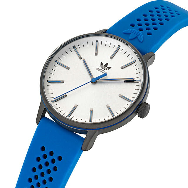 アディダス CODE ONE クオーツ 腕時計 ブランド メンズ adidas AOSY22019 アナログ シルバー ブルー AOSY22019