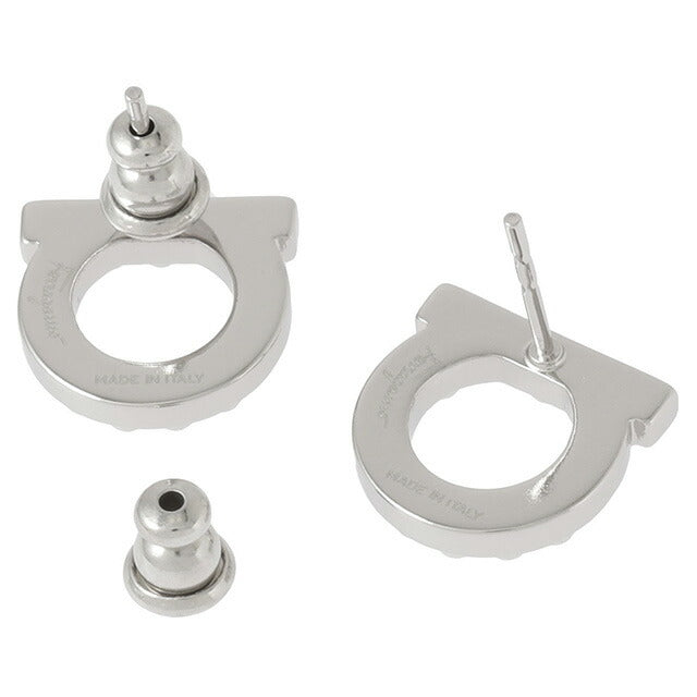 サルバトーレフェラガモ Salvatore Ferragamo 696582 760125 002 ガンチーニ パール スタッド ピアス シルバー レディース アクセサリー APFR00010L