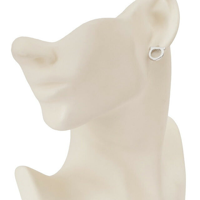 サルバトーレフェラガモ Salvatore Ferragamo 696430 760119 002 ガンチーニ スタッド ピアス シルバー レディース アクセサリー GANCINI EARRING APFR00046L