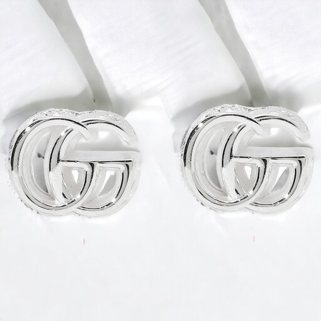 グッチ GUCCI 770758 J8400 8106 ダブルG スタッド ピアス シルバー レディス アクセサリー ユニセックス GG MARMONT EARRINGS APGU00533L
