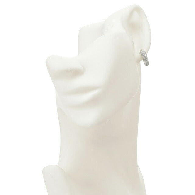 スワロフスキー SWAROVSKI 5618306 デクステラ クリスタル パヴェ フープ ピアス シルバー レディース アクセサリー Dextera APSW00579L