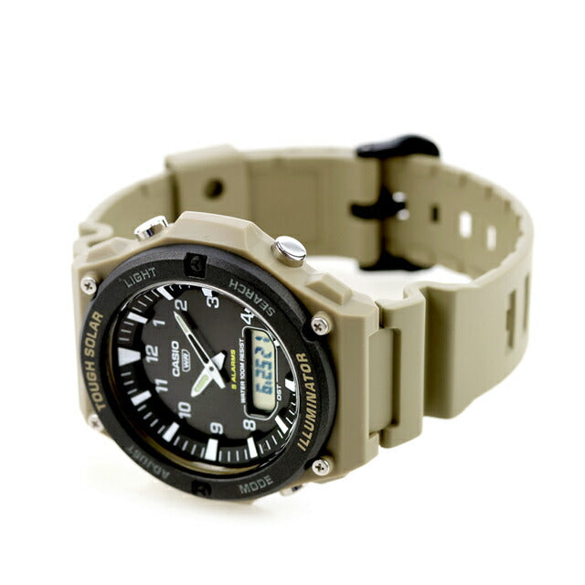 カシオ チープカシオ CASIO ソーラー AQ-S820W-5AV スタンダード 海外モデル メンズ チプカシ 腕時計 ブランド カシオ casio アナデジ AQ-S820W-5AVDF