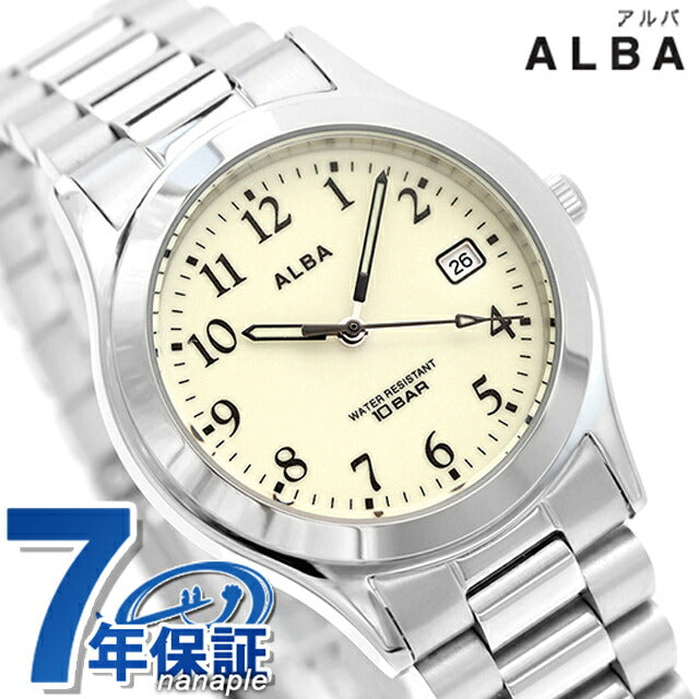 精工Alba Quartz观看品牌男士精工AQGK473模拟霜AQGK473
