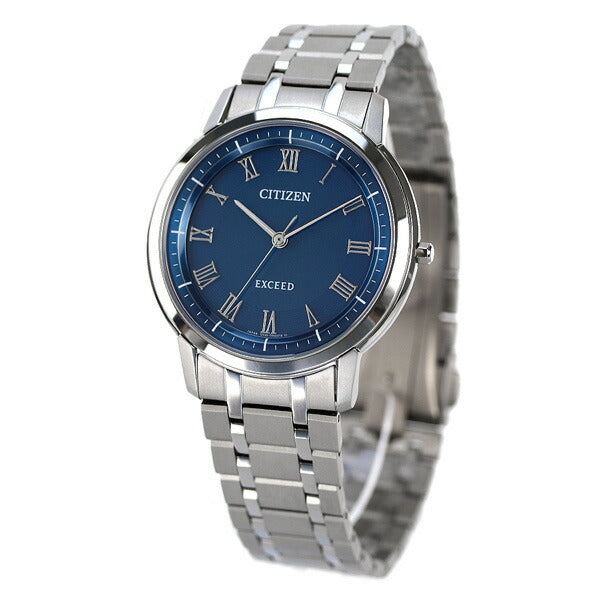 Citizen Exceed Eco Drive Solar Age Difference ±10 Seconds Titanium Thin Solar AR4000-63L CITIZEN Watch Brand Men&