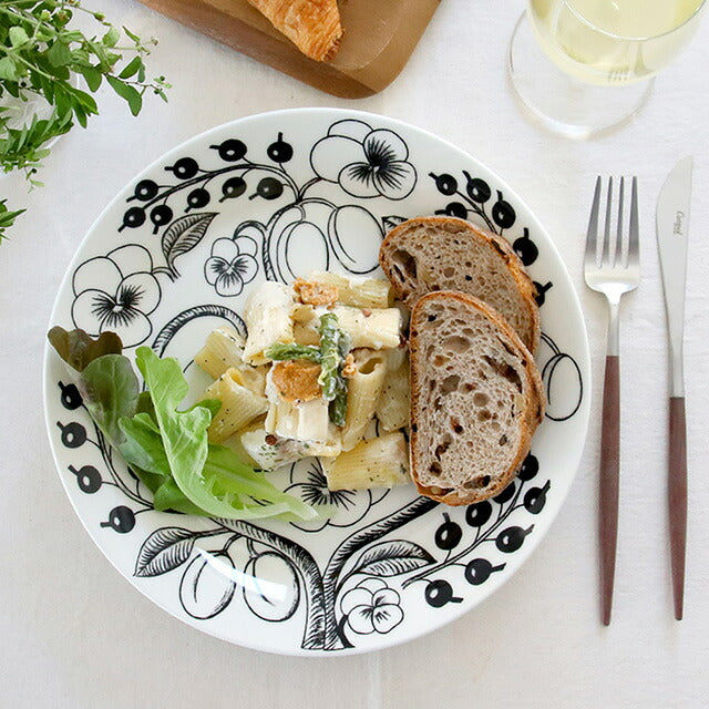 アラビア プレート ブランド ARABIA 雑貨 6670 ホワイト系 ブラック 雑貨 ARA6670011