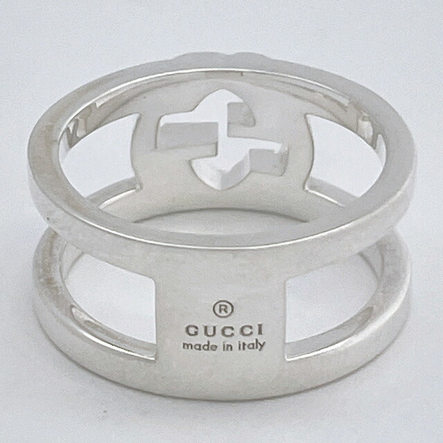 グッチ GUCCI 797031 J8400 8106 16号 インターロッキングG リング 指輪 日本サイズ15号 シルバー メンズ レディース ユニセックス アクセサリー ARGU00578M