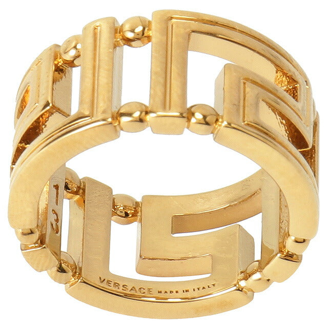 ヴェルサーチ VERSACE DG57594 DJMT 3J000 9号 グレカモチーフ リング 指輪 日本サイズ8号 アクセサリー ARVE00064L