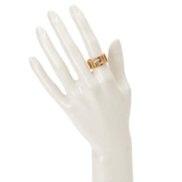ヴェルサーチ VERSACE DG57594 DJMT 3J000 9号 グレカモチーフ リング 指輪 日本サイズ8号 アクセサリー ARVE00064L