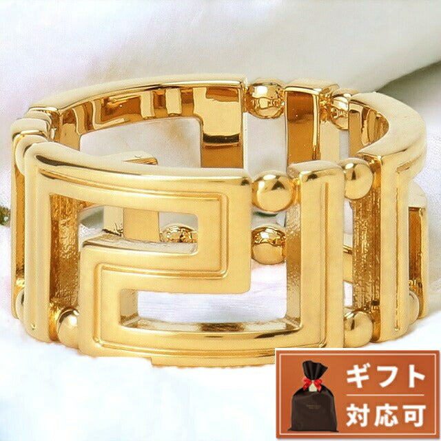 ヴェルサーチ VERSACE DG57594 DJMT 3J000 23号 グレカモチーフ リング 指輪 日本サイズ22号 ゴールド メンズ レディース アクセサリー ARVE00070M