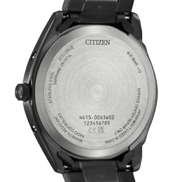 Citizen Collection光伏生态驱动无线电观看品牌男士无线电太阳能公民收藏AS1085-61E模拟黑色AS1085-61E