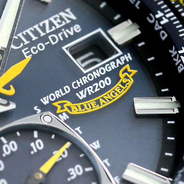 Citizen Promaster Sky H800 Blue Angels Model Eco-Drive Radio Watch Brand Men&