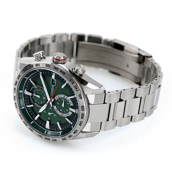 Citizen Act Line Eco Drive Solar Radio titanium Men&