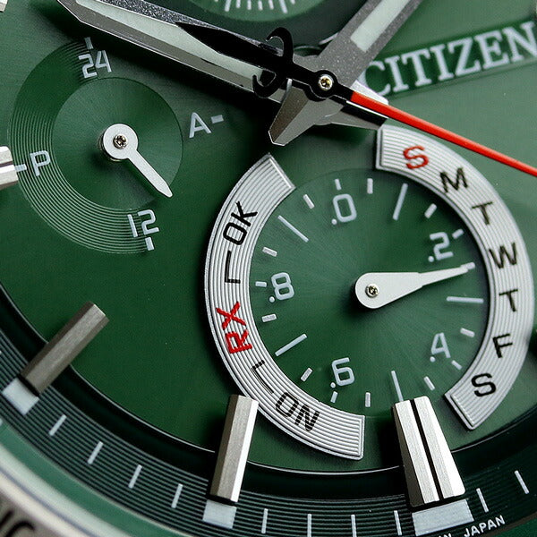 Citizen Act Line Eco Drive Solar Radio titanium Men&