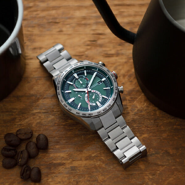 Citizen Act Line Eco Drive Solar Radio titanium Men&