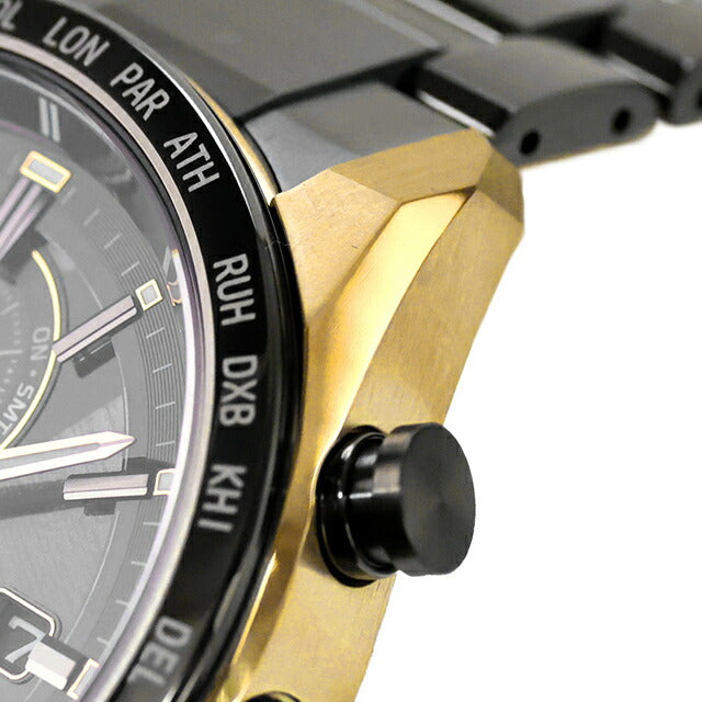 AT8384-58E | シチズン アテッサ LIGHT in BLACK Eco-Drive 50th Anniversary Edition ダイレクトフライト ACT Line エコドライブ電波