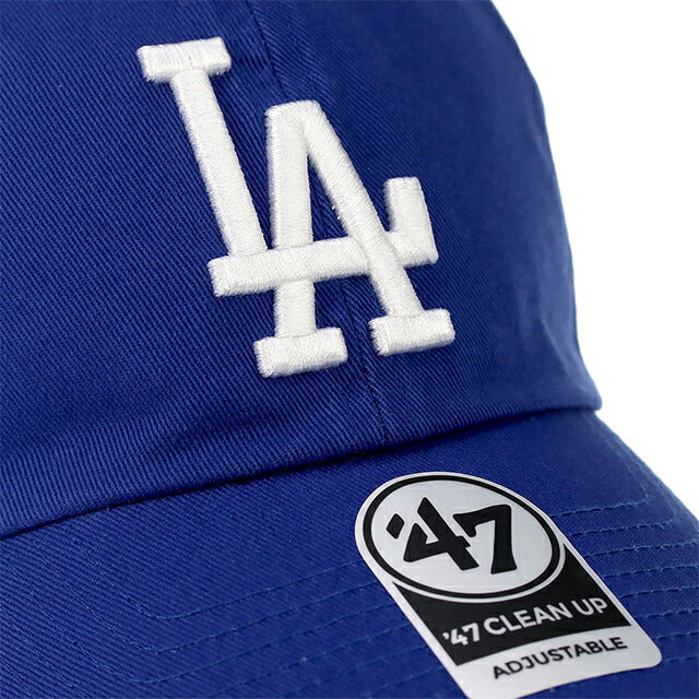 47BRAND キャップ 大谷翔平 サイン入り メンズ レディース ブランド ドジャース ’47 クリーンナップ Black Royal 選べるモデル B-RGW12GWS-SI