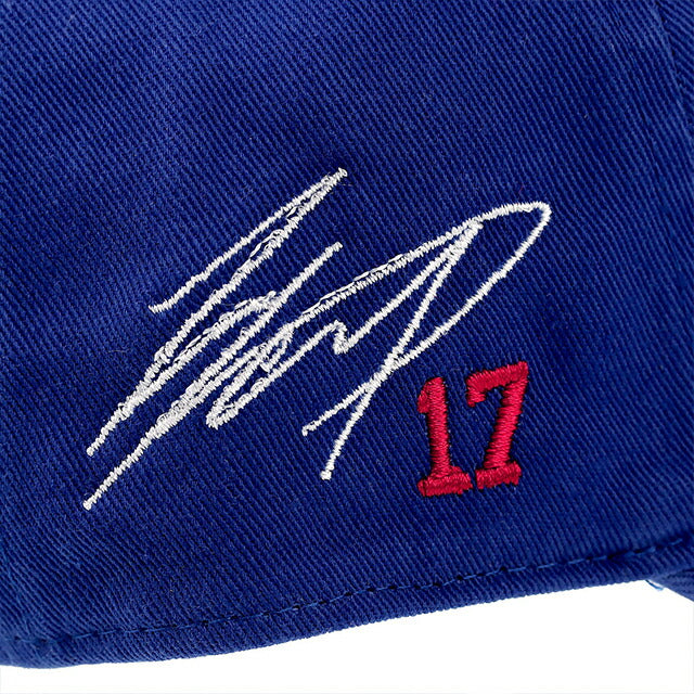 47BRAND キャップ 大谷翔平 サイン入り メンズ レディース ブランド ドジャース ’47 クリーンナップ Black Royal 選べるモデル B-RGW12GWS-SI