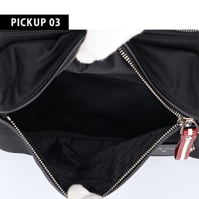 バリー ボディバッグ BALLY ハーヴィー ナイロン ショルダーバッグ メンズ 6231812 ブラック バッグ 記念品 プレゼント ギフト BA-6231812