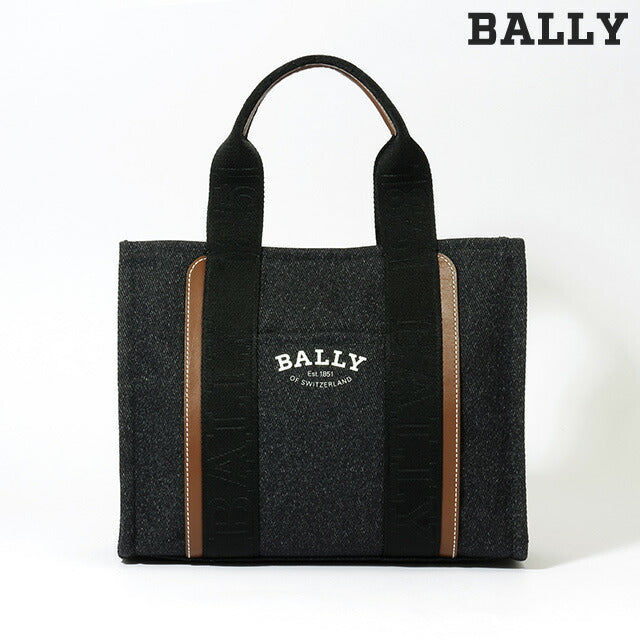 バリー トートバッグ BALLY ドライヴァリア キャンバス レディース 6302438 ブラック バッグ 記念品 プレゼント ギフト BA-6302438