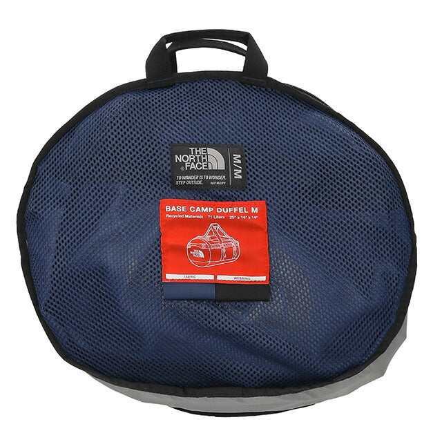 ザ・ノースフェイス ボストンバッグ メンズ レディース ブランド THE NORTH FACE BASECAMPDUFFEL M ネイビー BASECAMPDUFFELM-92A