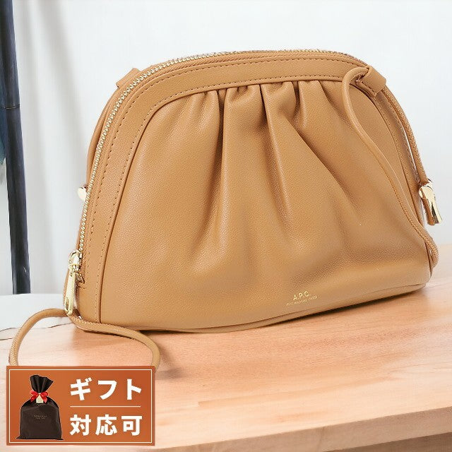 A.P.C.｜シャーリング ショルダーバッグ PUAAT-F61791 A.P.C. アーペーセー APC ショルダーバッグ レディース ブラック