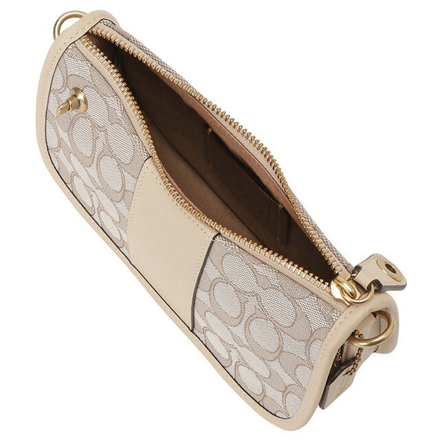 コーチ COACH CD697 B4SHG スウィンガー 20 ショルダーバッグ クラッチ ストーン アイボリー レディース Signature Swinger 20 記念品 プレゼント ギフト BBCO01100L