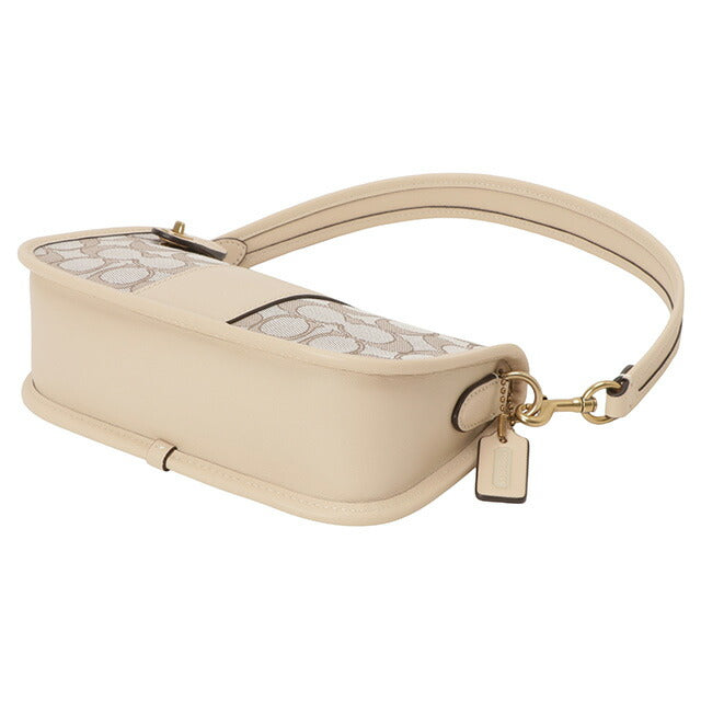 コーチ COACH CD697 B4SHG スウィンガー 20 ショルダーバッグ クラッチ ストーン アイボリー レディース Signature Swinger 20 記念品 プレゼント ギフト BBCO01100L
