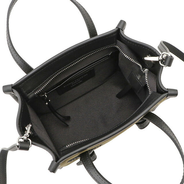 ジャンニキアリーニ Gianni Chiarini BS 8065/23PE CNV-SE MILITARE ミス マルチェッラ 2WAY ショルダー・ハンドバッグ クロスボディ カーキ 記念品 ギフト BBGC00045L