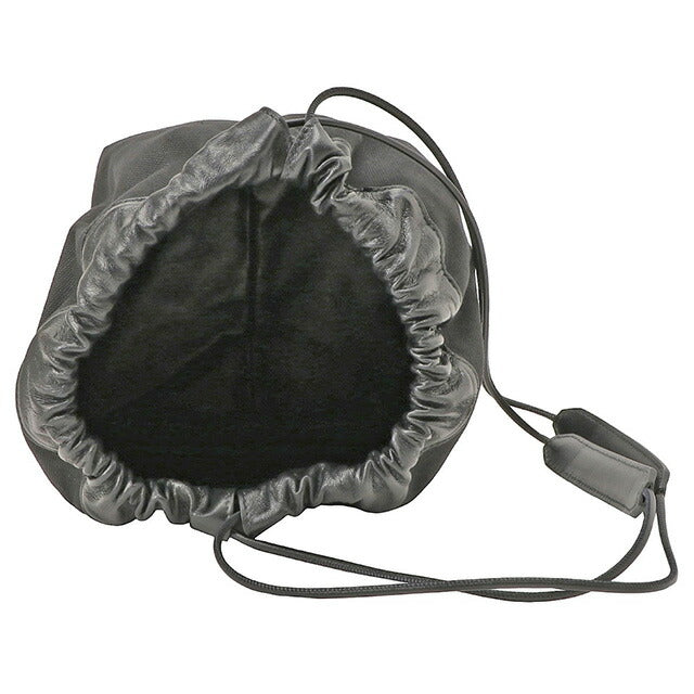 ジルサンダー JIL SANDER J07WG0027-P4860 001 ドローストリング 巾着 ショルダーバッグ スモール クロスボディ リバーシブル BBJL00027L