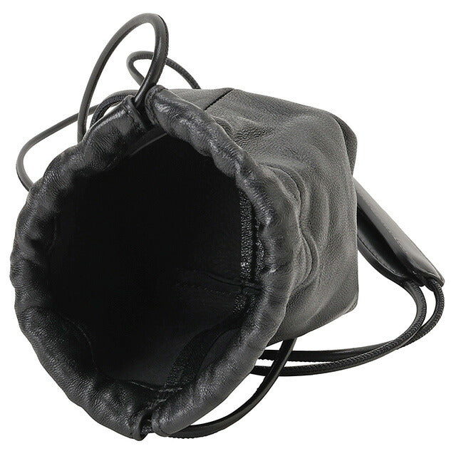 ジルサンダー JIL SANDER J55WG0002 P4846 001 ダンプリング ドローストリング ショルダーバッグ ミニ クロスボディ ブラック レディース BBJL00069L