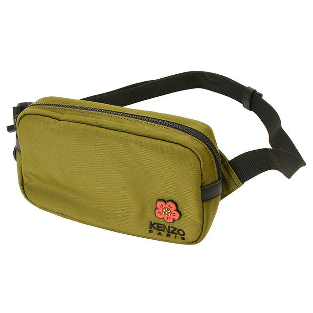 ケンゾー KENZO FD55SA468F26 031 50 ケンゾー クレスト ボケ フラワー ベルトバッグ ボディバッグ カーキ メンズ レディース ユニセックス BBKE00006M