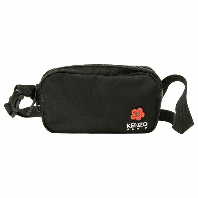 ケンゾー KENZO FD55SA468F26 031 99 ケンゾー クレスト ボケ フラワー ベルトバッグ ボディバッグ ブラック メンズ レディース ユニセックス BBKE00007M