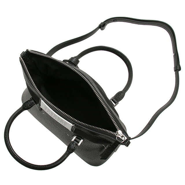 メゾンマルジェラ MAISON MARGIELA S56WG0082 P4455 T8013 ファイブエーシー クラシック ミニ ハンドバッグ 2WAY ショルダーバッグ ブラック BBMG00041L