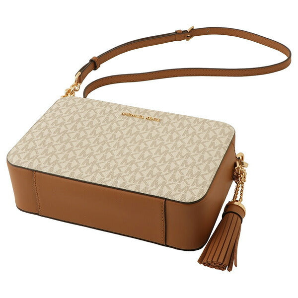マイケルコース MICHAEL KORS 32F8GF5M2B 150 VANILLA MKシグネチャーロゴ カメラバッグ ショルダーバッグ バニラ レディース JET SET MD CAMERA BAG BBMK00349L