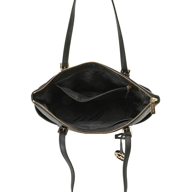 マイケルコース MICHAEL KORS 30F2GTTT8L 001 BLACK MKロゴチャーム付 トートバッグ ショルダーバッグ ブラック レディース JET SET ITEM EW TZ TOTE BBMK00422L