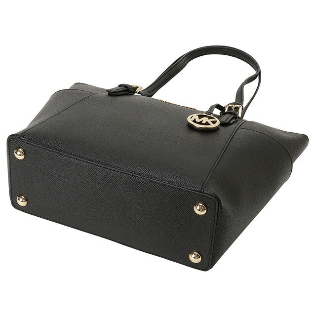 マイケルコース MICHAEL KORS 30F2GTTT8L 001 BLACK MKロゴチャーム付 トートバッグ ショルダーバッグ ブラック レディース JET SET ITEM EW TZ TOTE BBMK00422L