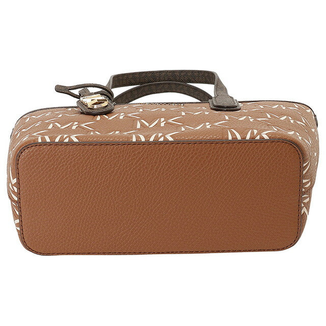 マイケルコース MICHAEL KORS 30F3GZAT0L 227 BRN/LUGGAGE エリーザ ポーチ付 MKロゴプリント トートバッグ エクストラスモール 2WAY BBMK00445L