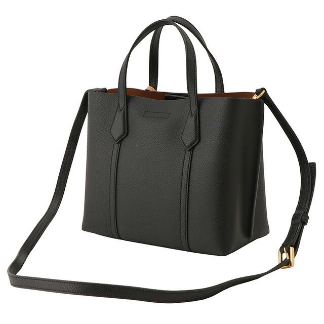 トリーバーチ Tory Burch 81928 001 BLACK ペリー スモール 中央仕切りジップ 2WAY トートバッグ ショルダーバッグ ブラック レディース BBTB00183L