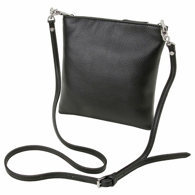 ヴィヴィアン ウエストウッド Vivienne Westwood 51160005 S000D N403 ヴィーガングレイン スクエア ショルダーバッグ クロスボディ ブラック BBVV00301L