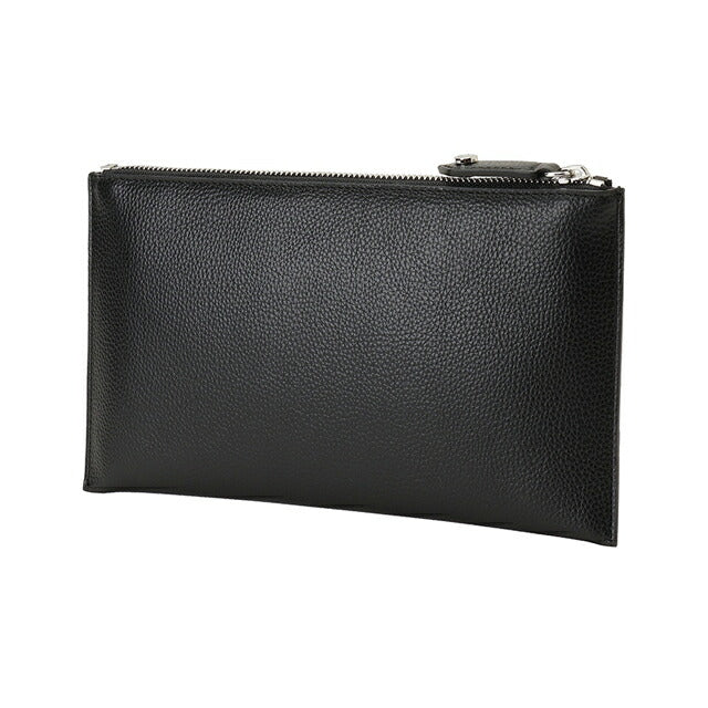 ヴィヴィアンウエストウッド Vivienne Westwood 52030003U S000D N403 ヴィーガングレイン クラッチバッグ ジップポーチ ブラック BBVV00335L
