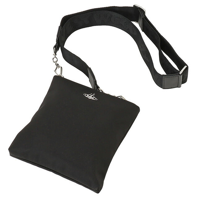 ヴィヴィアンウエストウッド Vivienne Westwood 51160006U W001Y N401 スクエア ショルダーバッグ クロスボディ ブラック BBVV00341L
