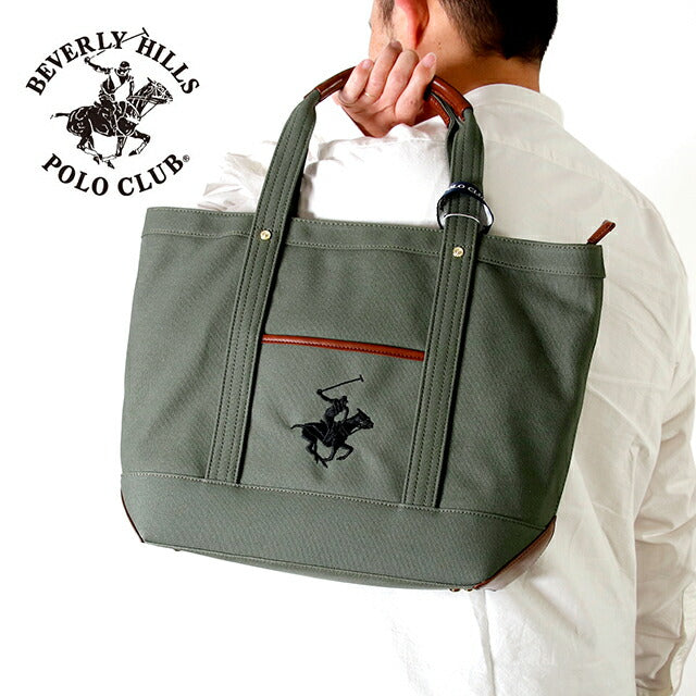 BEVERLY HILLS POLO CLUB トートバッグ H1008N GRN/GRN/BK BEVERLY HILLS POLO CLUB トートバッグ H1008N GRN/GRN/BK