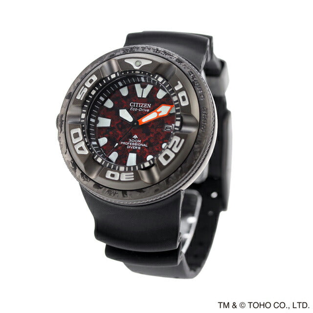 公民Promaster海洋系列专业潜水员300m Godzilla合作观看品牌男士公民Promaster BJ8059-03Z BJ8059-03Z