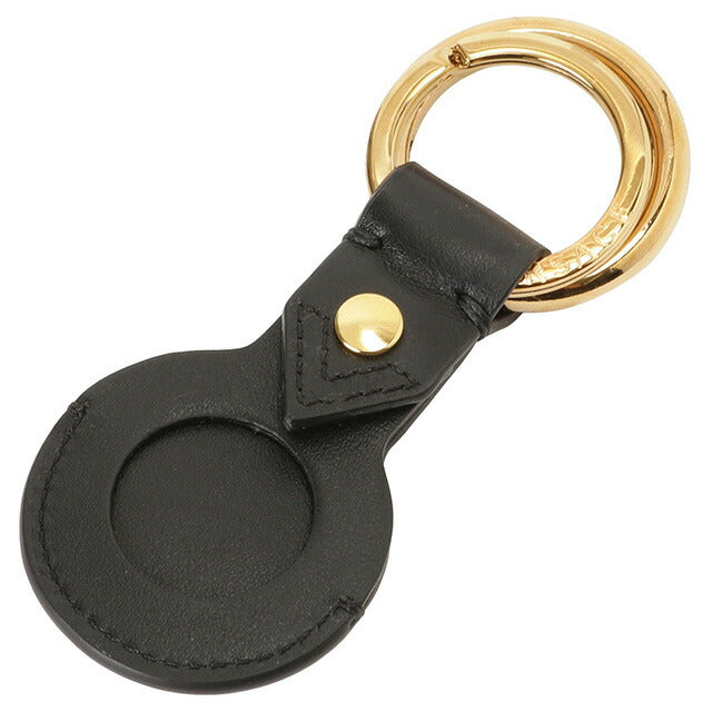 ヴェルサーチ VERSACE 1006198 1A03190 1B00V メドゥーサ エアタグ キーリング キーホルダー ブラック/ゴールド メンズ ヴェルサーチェ 記念品 ギフト BKVE00001M