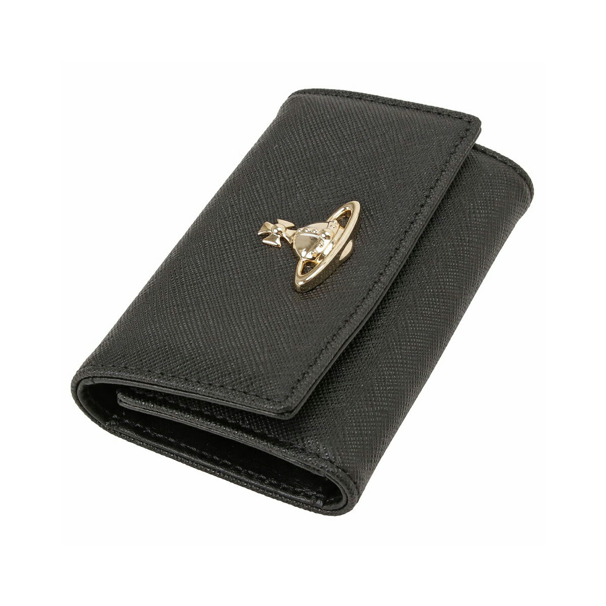 ヴィヴィアン ウエストウッド Vivienne Westwood 51020001 L001N N403 サフィアーノ 4連キーケース ブラック レディース SAFFIANO KEY CASE 記念品 ギフト BKVV00285L