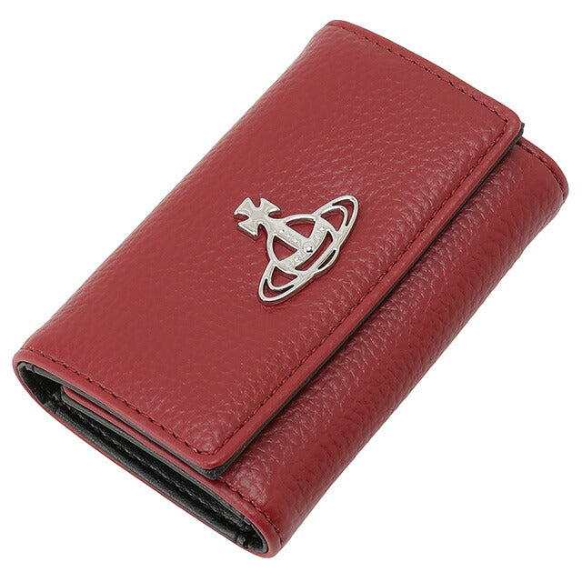 ヴィヴィアンウエストウッド Vivienne Westwood 51020001U S000D H407 ヴィーガングレイン 6連キーケース レッド レディース ユニセックス BKVV00345L