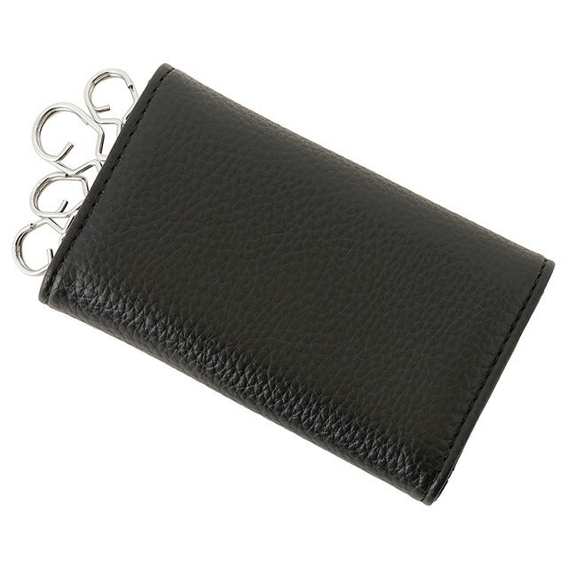 ヴィヴィアンウエストウッド Vivienne Westwood 51020001U S000D N403 ヴィーガングレイン 6連キーケース ブラック BKVV00346L